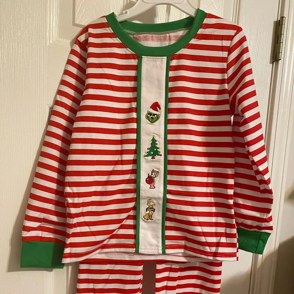New Grinch Pajama Set